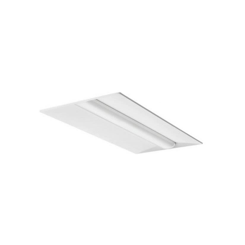 Lithonia Lighting 2BLT4 46L ADP LP840 2BLT4 Low Profile Traditional Indoor Troffer, 38 W Fixture, 120 to 277 V AC, Steel Housing